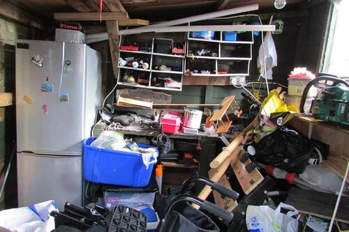 Shed Workshop Store Vehicle Garage Clutter 961676 Pxhere Com