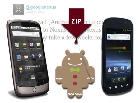 Cómo instalar la actualización oficial de Android 2.3.3 Gingerbread en tu Nexus One y Nexus S