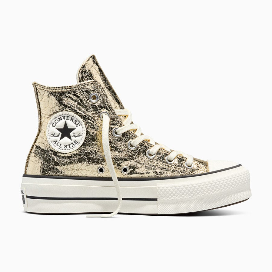 Chuck Taylor All Star Lift Platform Metallic Crackle