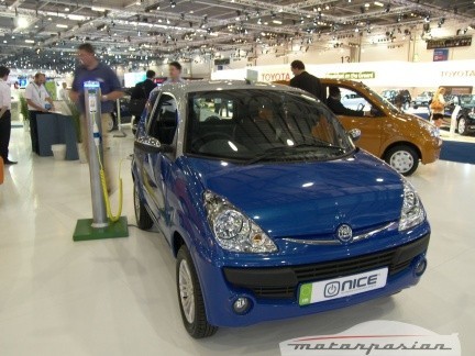 Coches eléctricos en el British Motor Show