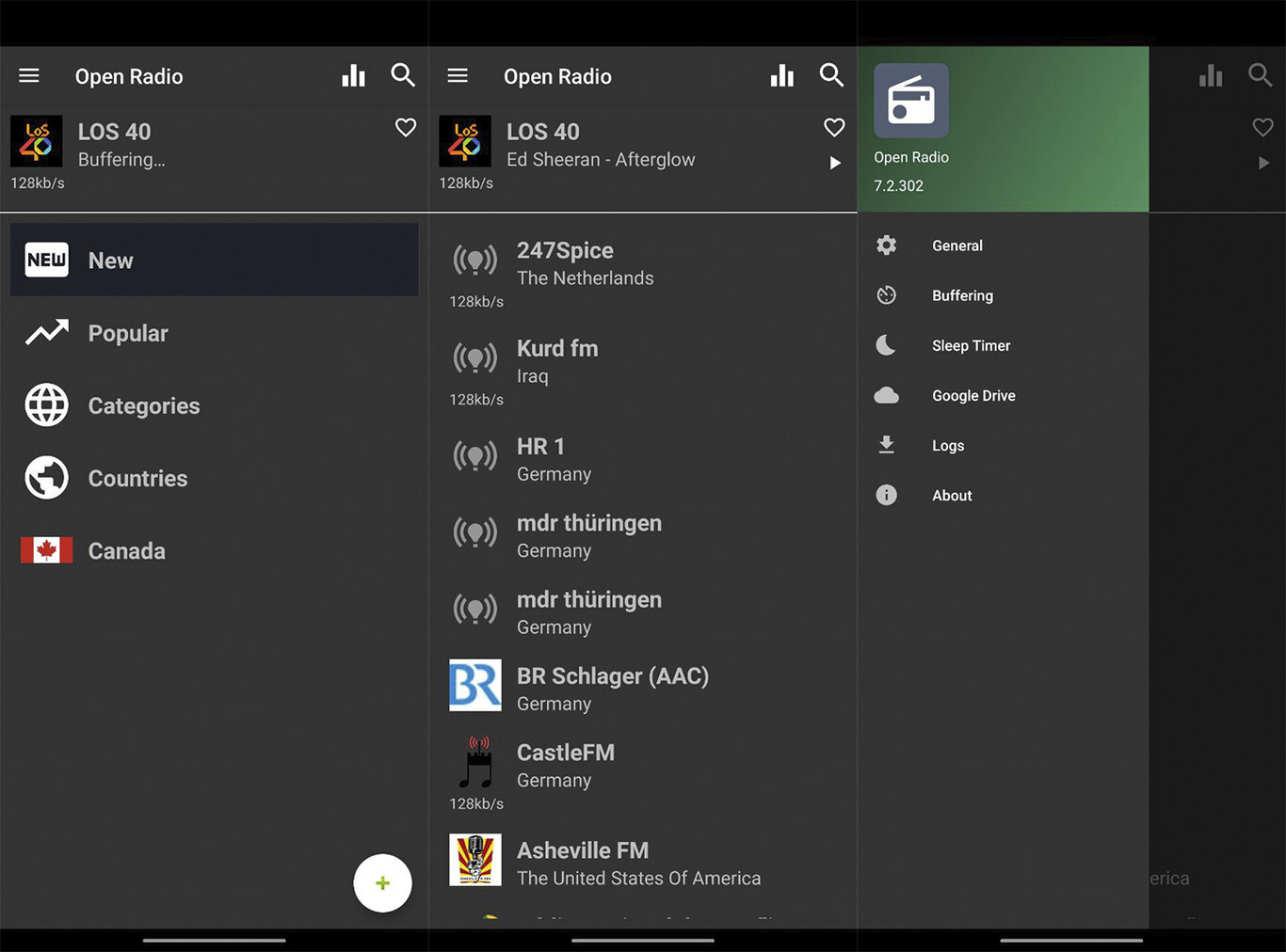 listen to radios from around the world on Android TV, Android Auto and