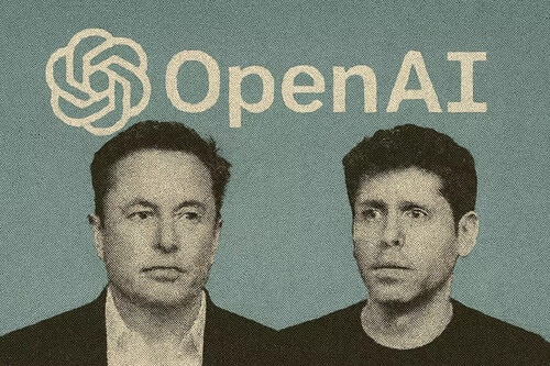 Na queda de braços entre os grandes nomes das big techs, Musk saiu ganhando / Imagem: Marco Merino com IA