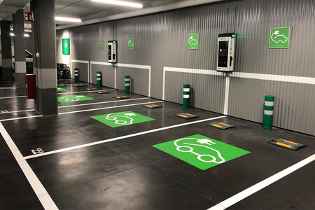 Puntos de carga coches eléctricos Mercadona