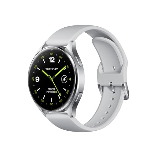 XIAOMI Watch 2 - Llamadas Bluetooth, Snapdragon W5+ Gen1, Wear OS x MIUI, Pantalla AMOLED de 1,43”, Monitor de frecuencia cardíaca y sueño, Negro (Versión ES)