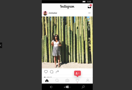 La nueva actualización de Instagram trae Stories a Windows 10 Mobile