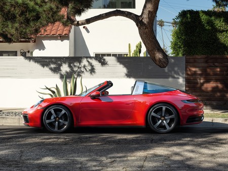 Porsche 911 Targa 2020 lateral