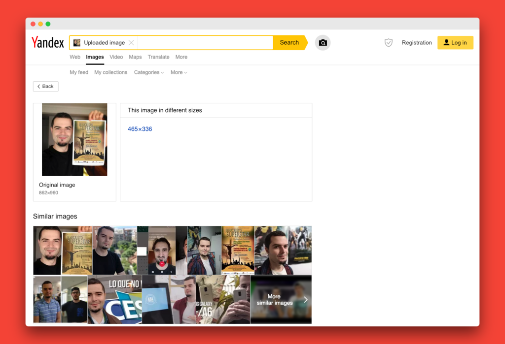 Subir una foto a Yandex es un excelente examen sobre tu privacidad en la red que puedes hacer ahora mismo