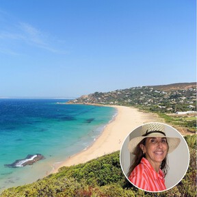 El refugio de Paz Padilla en la costa gaditana: un castillo del siglo XV rodeado de playas y el mejor atún rojo de España 