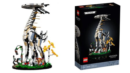 Horizon Forbidden West tendrá su propio pack de LEGO protagonizado por una mini Aloy y un enorme Cuellilargo