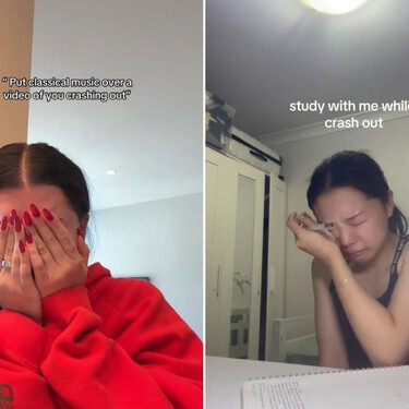 TikTok es el lugar donde los jóvenes están volcando su frustración. La tendencia "crashing out" los muestra colapsando en directo