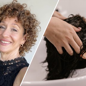Conchi Arias, estilista experta en rizos: "Para limpiar el cabello cuando tenemos un problema de acumulación de producto, hay que utilizar un champú con sulfatos una vez al mes" 