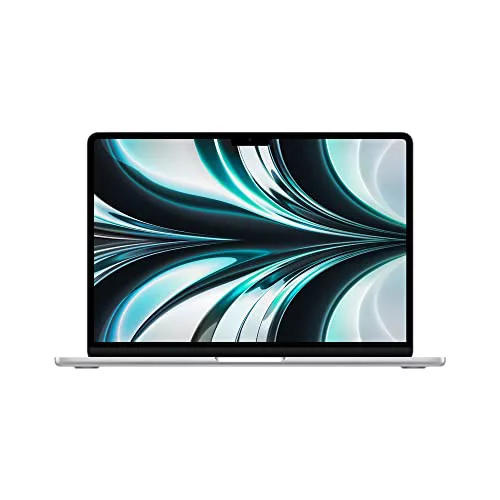 Apple 2024 MacBook Air Ordenador Portátil con Chip M2: Pantalla Liquid Retina de 13,6 Pulgadas, 16GB de RAM, 256 GB de Almacenamiento SSD, Teclado retroiluminado, Color Plata