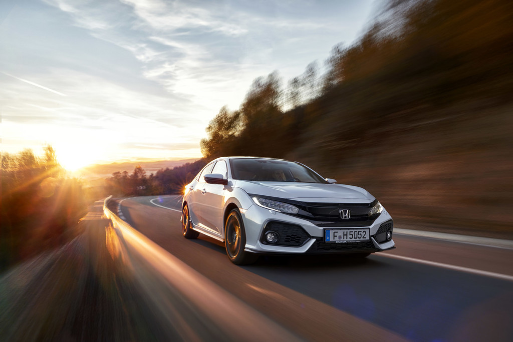 Honda Civic 2017, prueba contacto