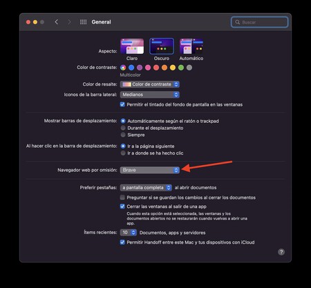Navegador Predeterminado Mac Brave