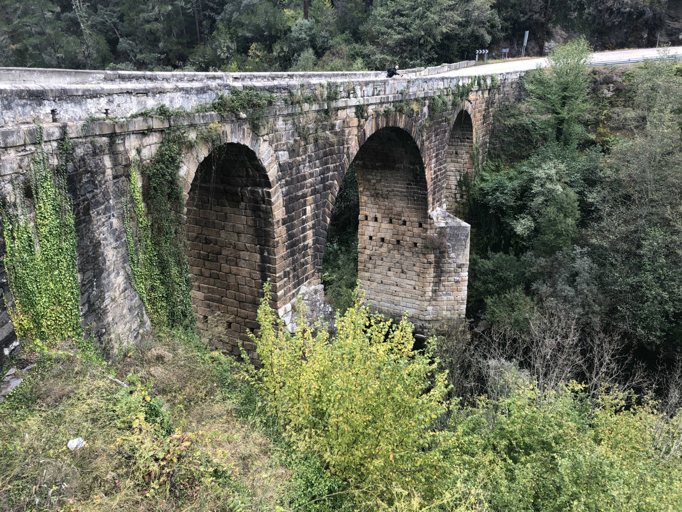 El Ponte Bibei, construido en la época del emperador Trajano en la Pobra de Trives