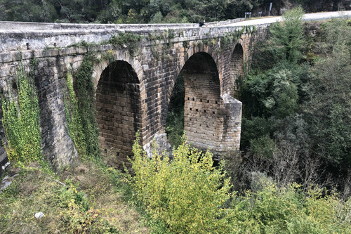 El Ponte Bibei, construido en la época del emperador Trajano en la Pobra de Trives