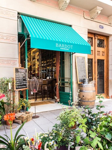 Bardot, un restaurante barcelonés con ese toque chic que tanto gusta 