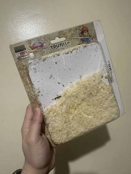 Funda tras años de conservación
