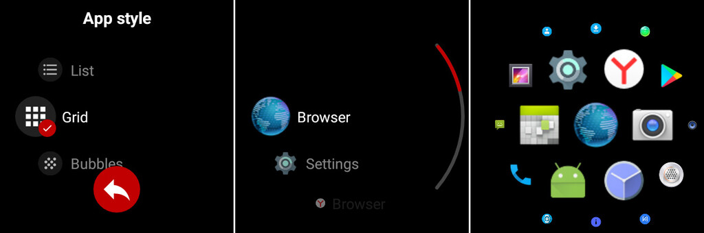 smartwatch launcher