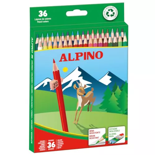 Alpino AL010600 - Lápices de colores, 36 unidades