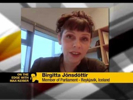 Birgitta Jónsdóttir al Partido Pirata