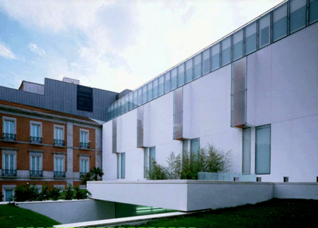 Día Internacional de los Museos 2015: una escultura hecha por los visitantes en el Museo Thyssen de Madrid