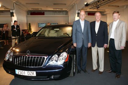 Un Maybach para el Rey Juan Carlos I