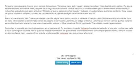 Blockr, bloquea la web para concentrarte en una tarea