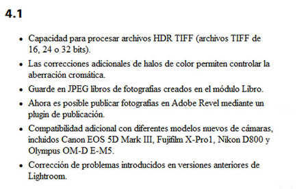 Adobe actualiza sus suites fotográficas para dar soporte a las últimas cámaras
