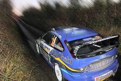 Gronholm abandona por accidente en Irlanda