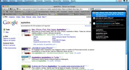 Glims, nueva versión disponible para Safari 5