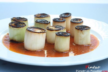 Puerros A La Plancha Con Mojo Pic n Receta