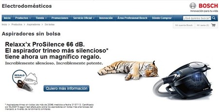 El aspirador más silencioso de Bosch viene ahora con regalo