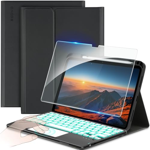CACOE Funda Teclado para iPad 11.ª Gen (A16) 