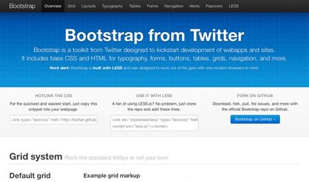 Twitter libera Bootstrap, su framework CSS para aplicaciones web