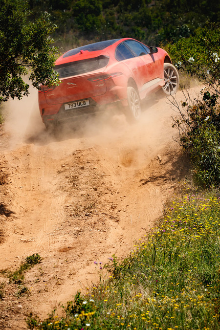 Jaguar I-PACE ascensión pendiente