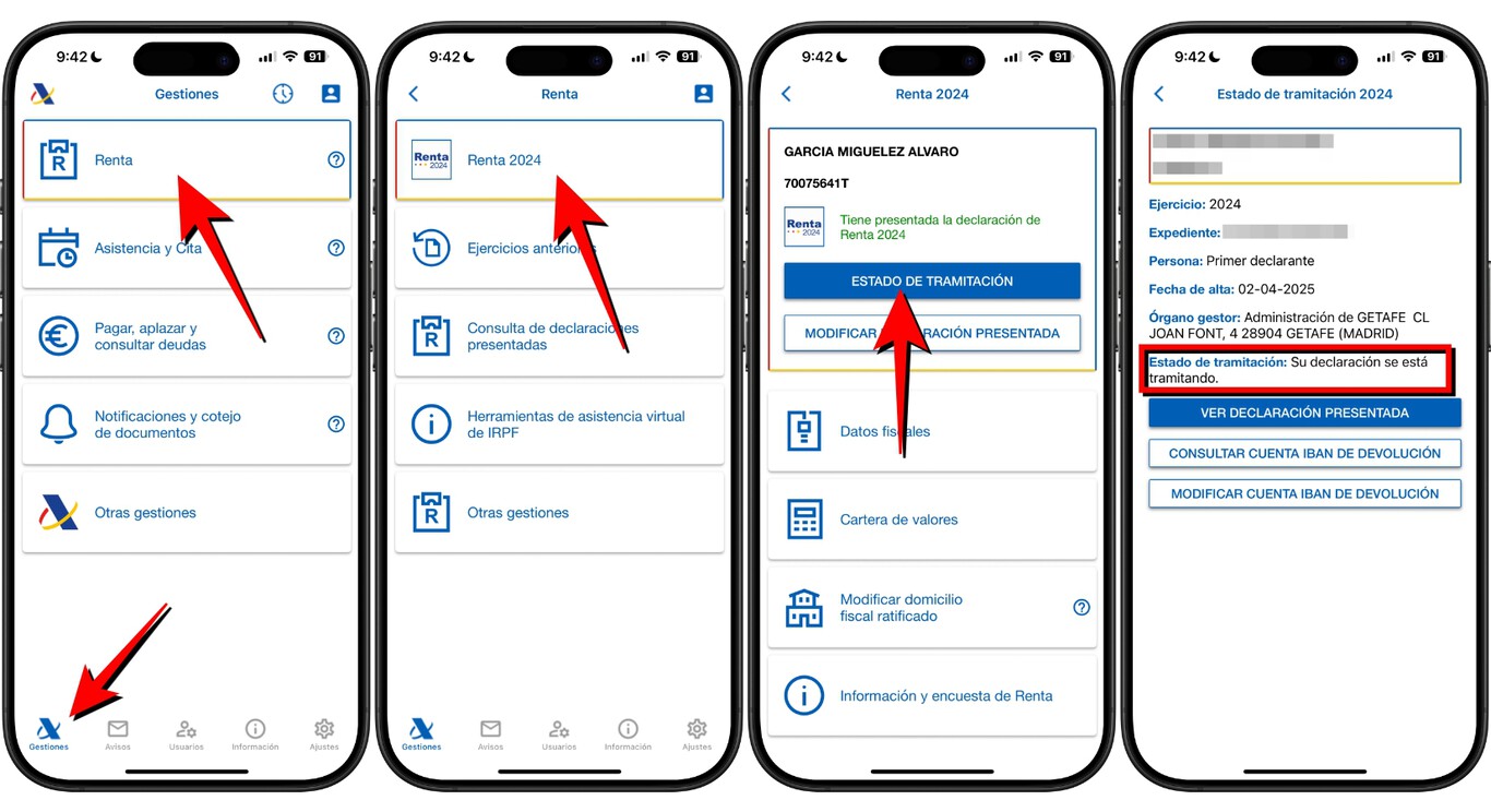Esta app del iPhone será clave si Hacienda aún no te ha devuelto el ...