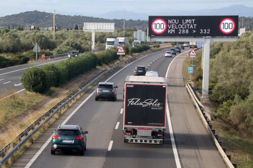 AP-7 nuevos limites velocidad