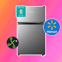 Para tu depa o la oficina: Walmart pone este frigobar de dos puertas a un preciazo