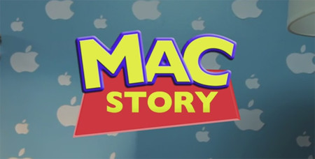 Mac Story, una versión de Toy Story con dispositivos Apple. La imagen de la semana