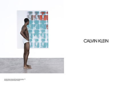 La primera campaña de Raf Simons para Calvin Klein es una oda de amor al arte contemporáneo y la ropa interior
