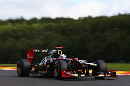 Raikkonen Spa F1 2012