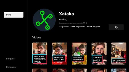Tiktok Android TV