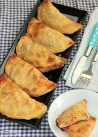 Empanadillas de pollo asado. Receta para toda la familia