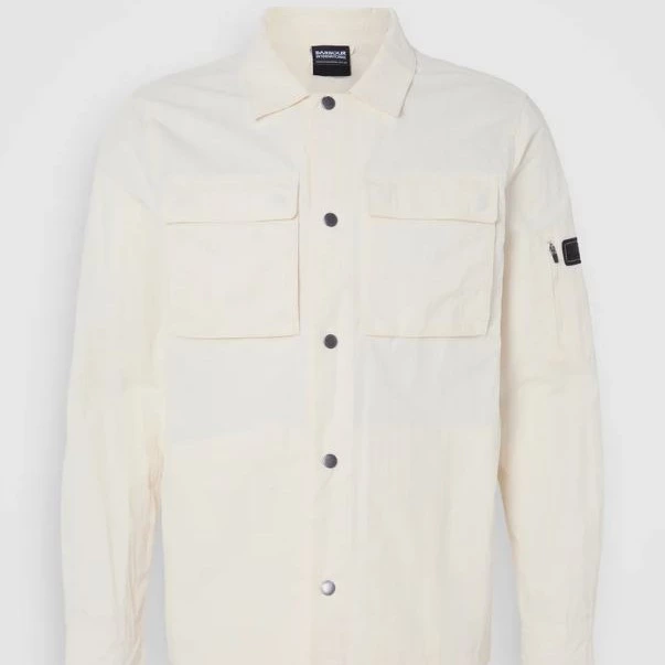 Barbour International
SCOTS OVERSHIRT - Chaqueta de entretiempo - crema
