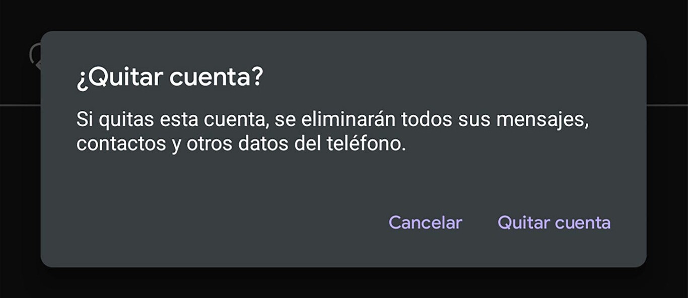 Así puedes quitar una cuenta de Google de tu móvil Android