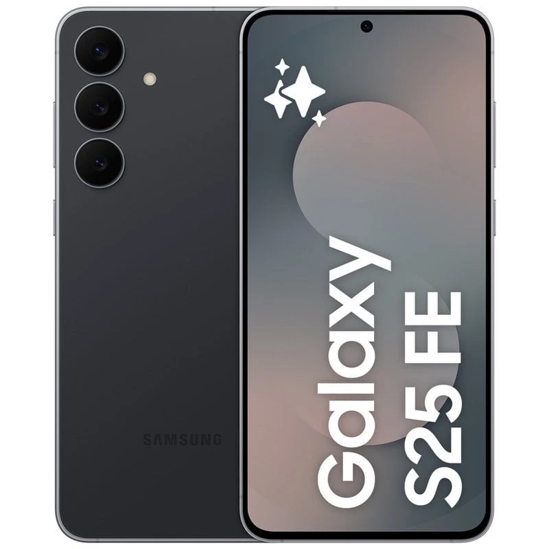Samsung Galaxy S25 FE 8GB 512GB 6.7" Móvil Potente con Inteligencia Artificial Negro Intenso