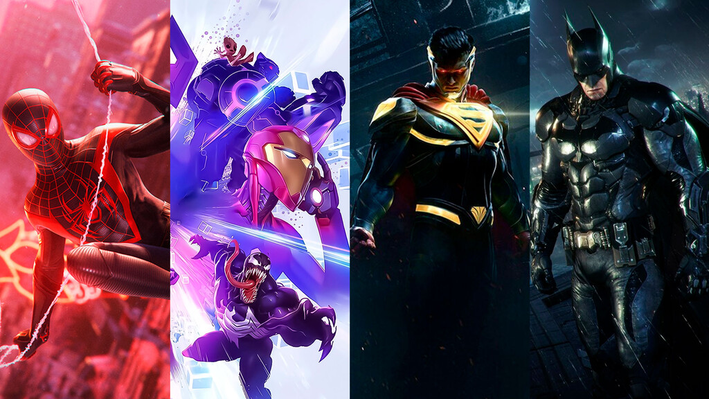 Los 13 mejores (y peores) videojuegos protagonizados por superhéroes Los 13 mejores (y peores) videojuegos protagonizados por superhéroes