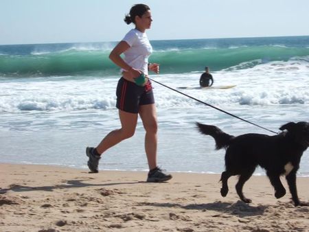 running
