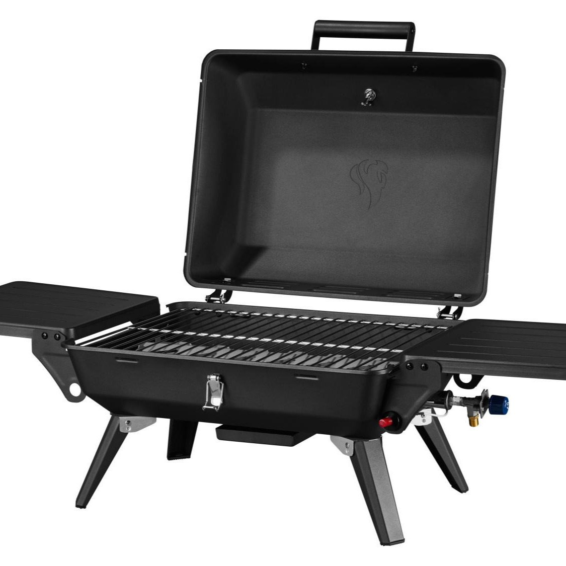 Barbacoa de gas de 1 quemador, compacta 